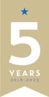 5 Years Badge | Five Companies, LLC